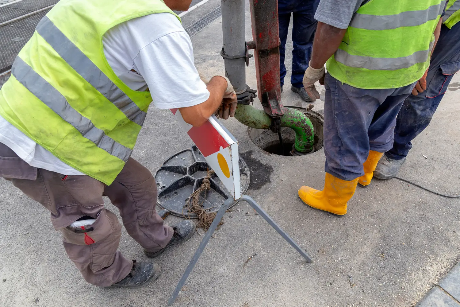 CCTV drain survey inspection in Lamberhurst